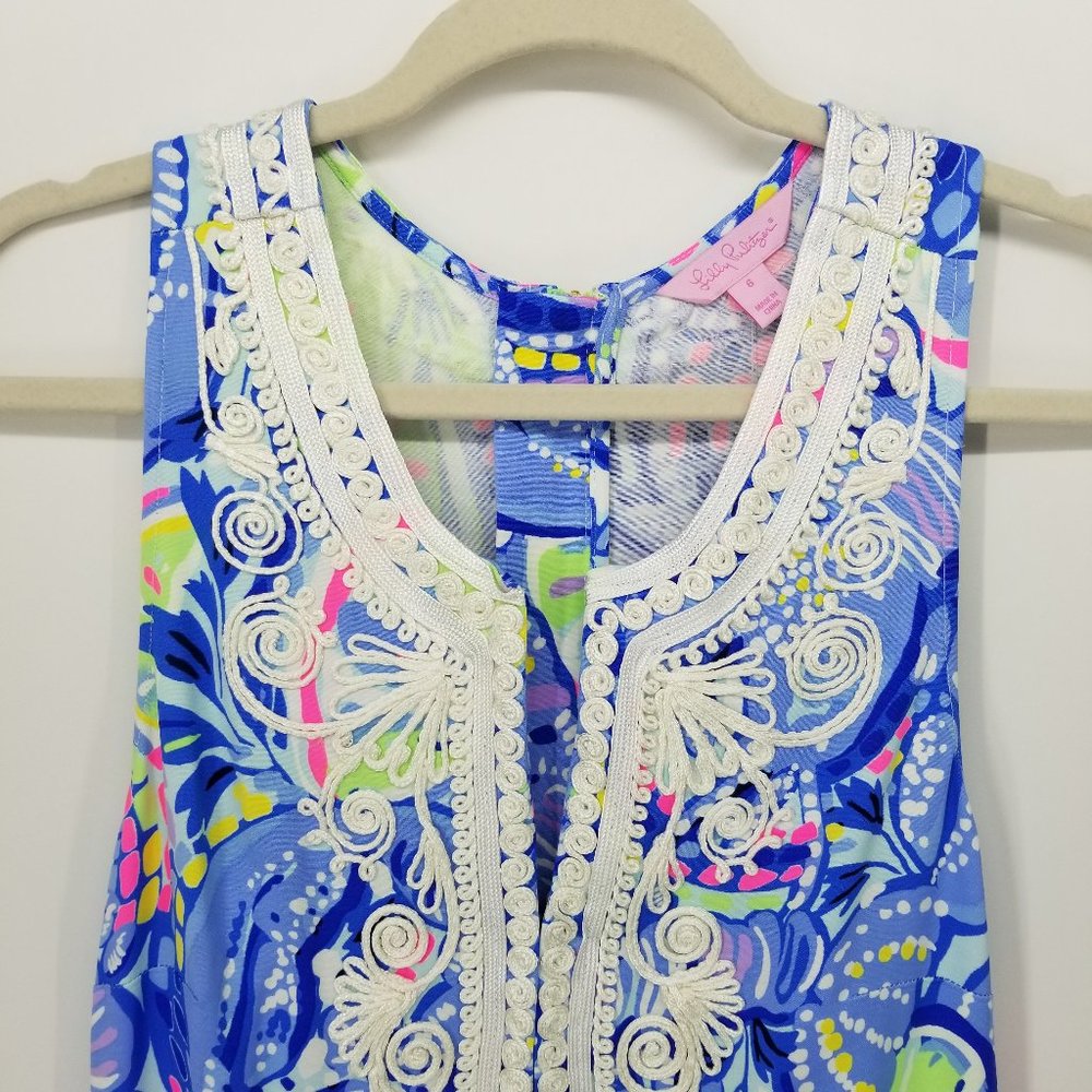 Lilly Pulitzer Carlotta Stretch Shift Dress 6 NWT - Picture 6 of 13